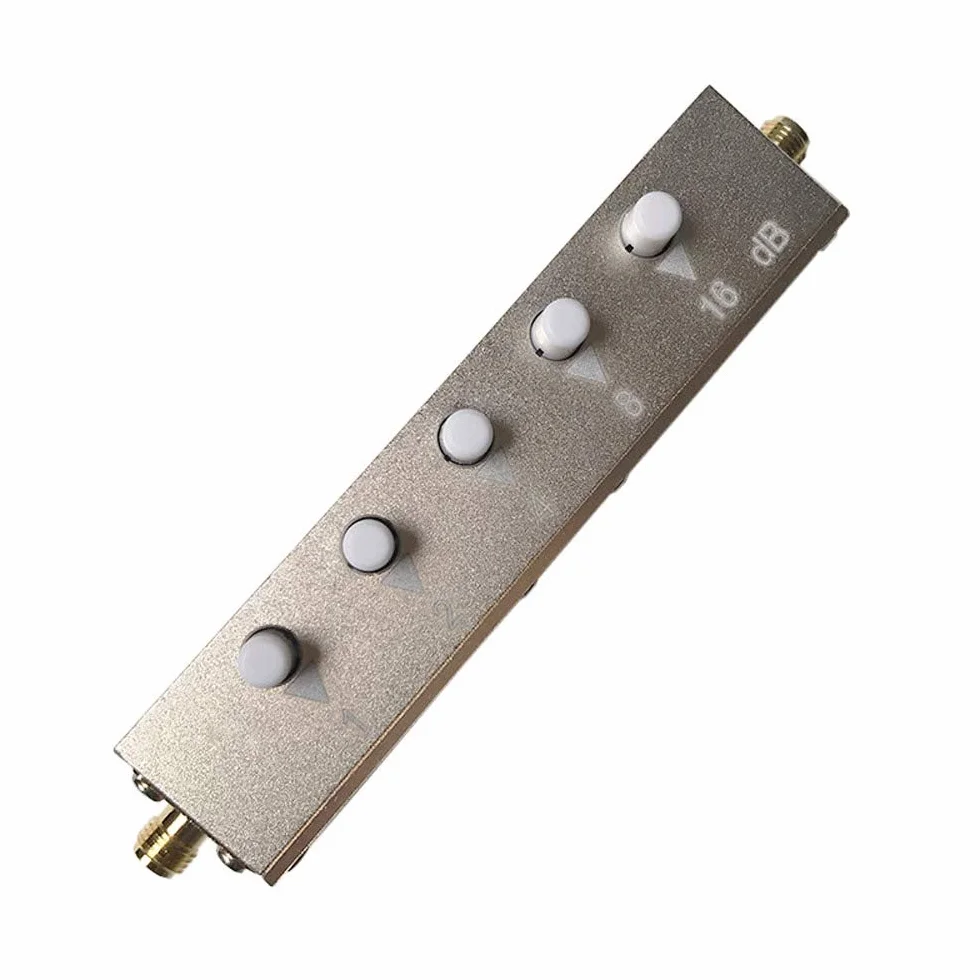 BECEN Attenuatore RF SMA 0-30 dB 3 GHz 50 ohm a pulsante