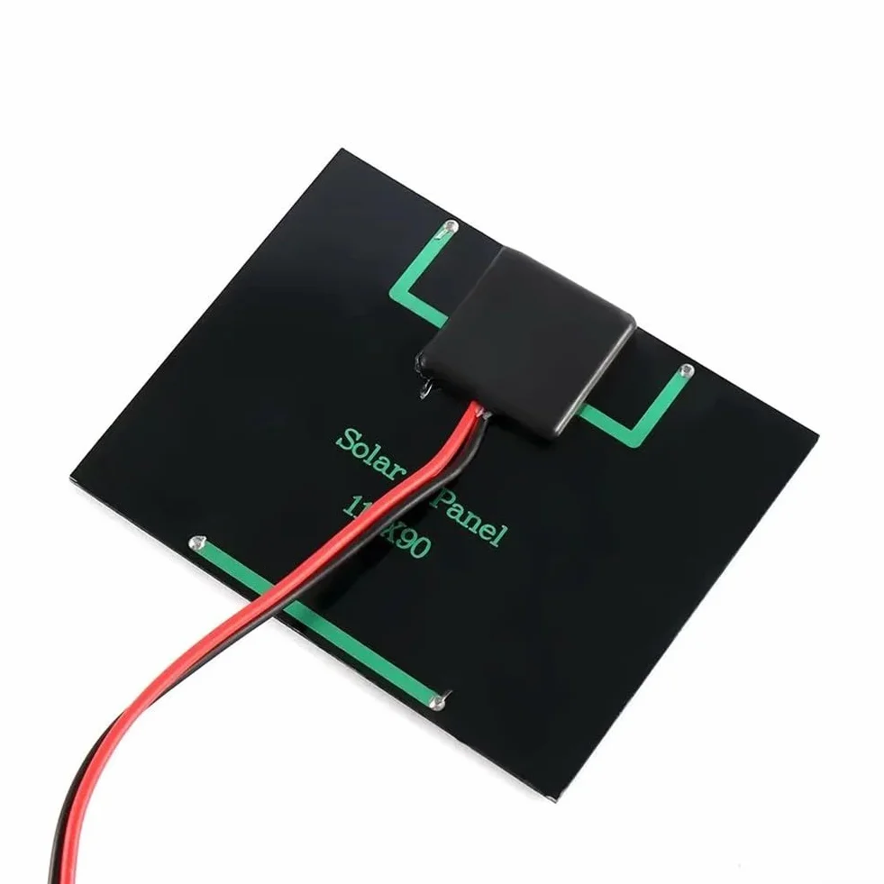 Pannello solare 12V 1,5W 115x90mm polisilicio mini celle portatili fai da te