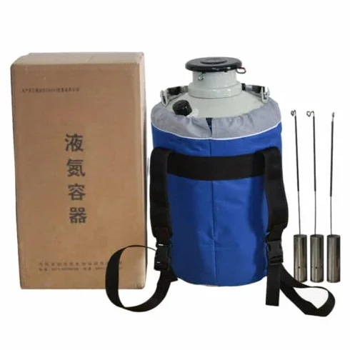 Serbatoio criogenico dell'azoto del contenitore del carro armato dell'azoto liquido 6L YDS-6 w/cinghie