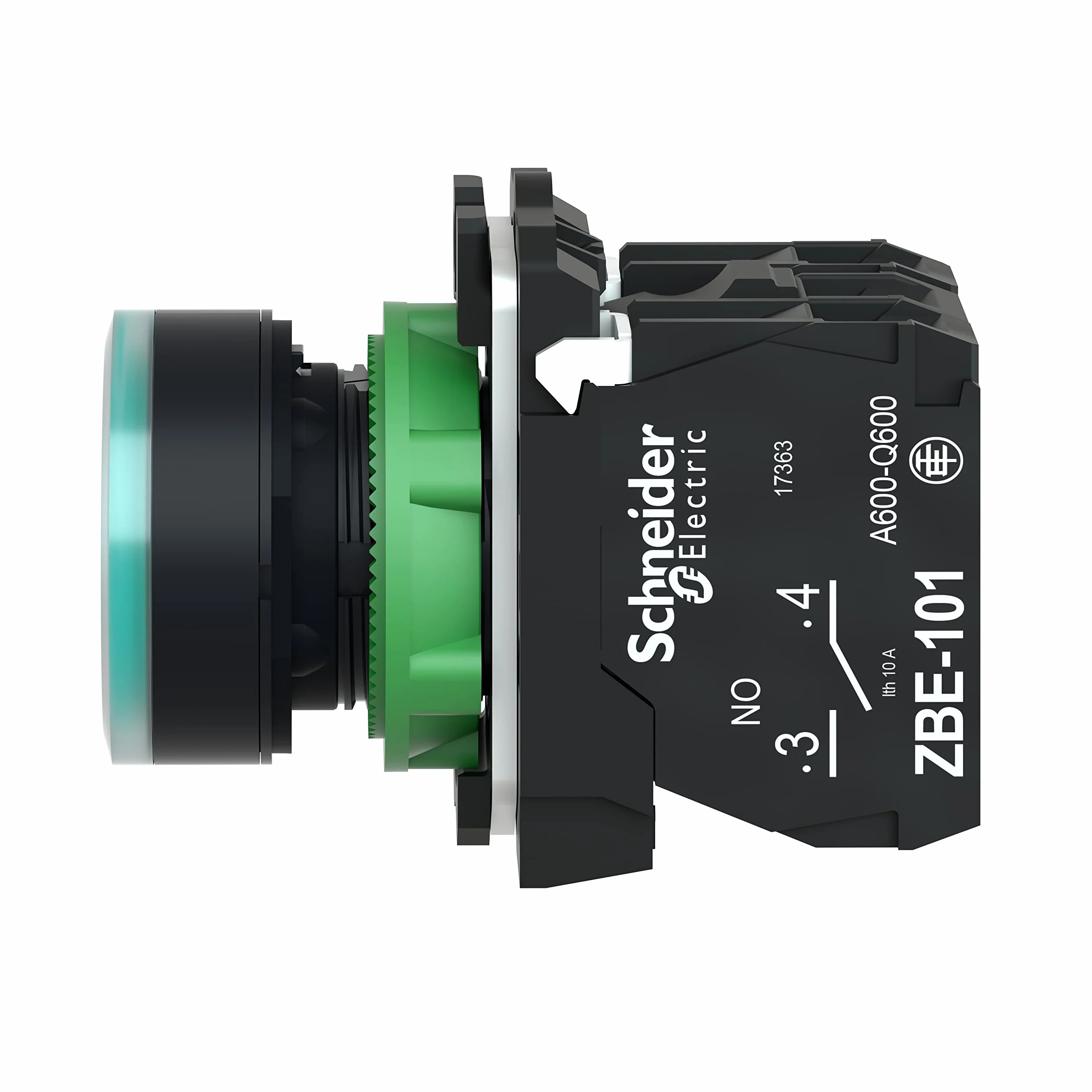 PULS.LUM.LED 230V NA+NC VERDE