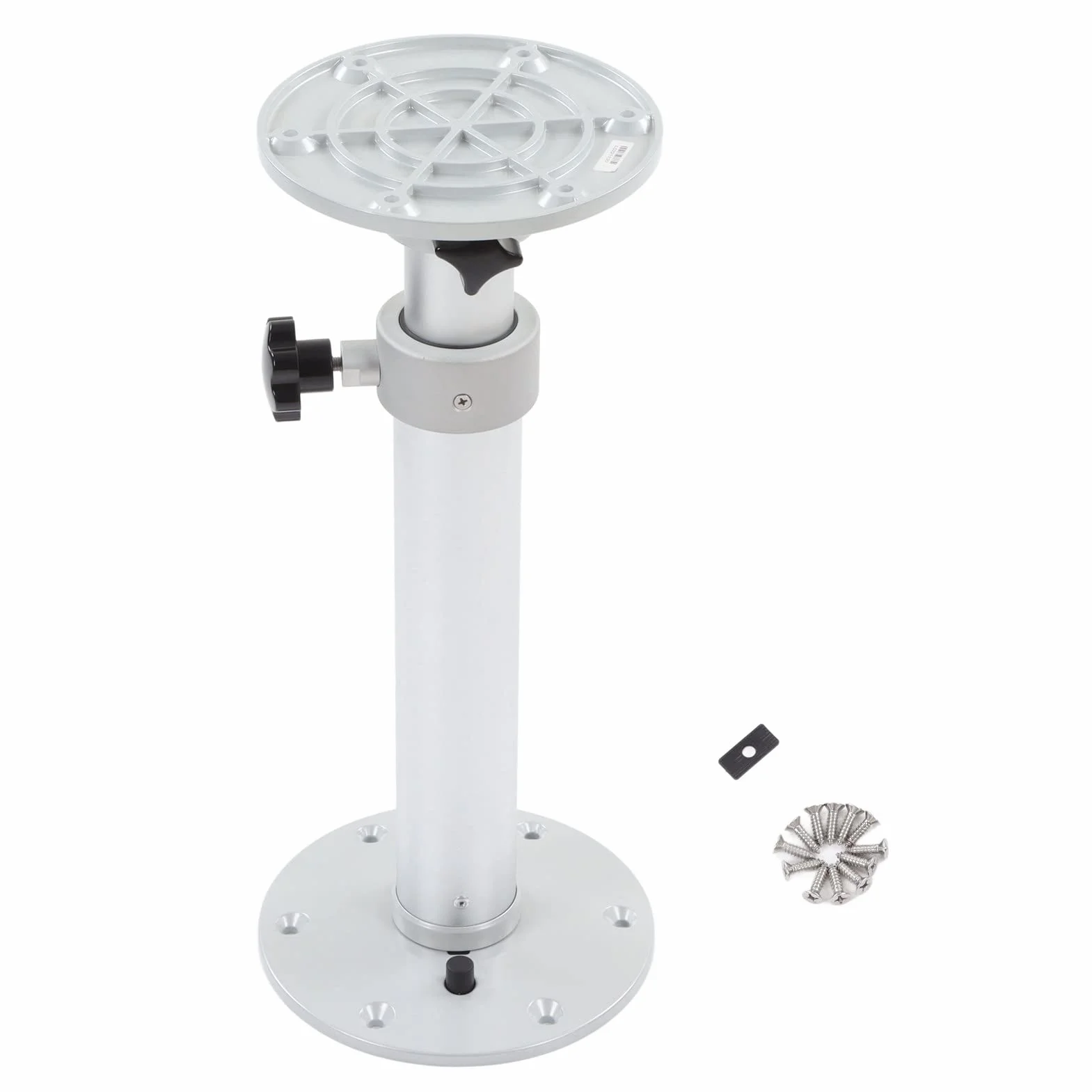 Gamba del Tavolo per Camper, Piedistallo del Tavolo, Gamba da 460 a 700mm Regolabile da Scrivania, Gambe Girevoli a 360 ° per Camper Camper Caravan Barca Yacht Casa