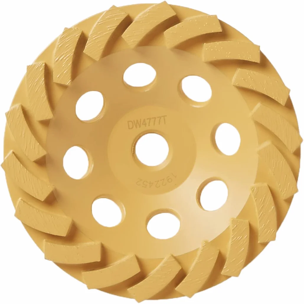 DEWALT DW4777T Ruota a tazza diamantata XP Turbo da 5 pollici