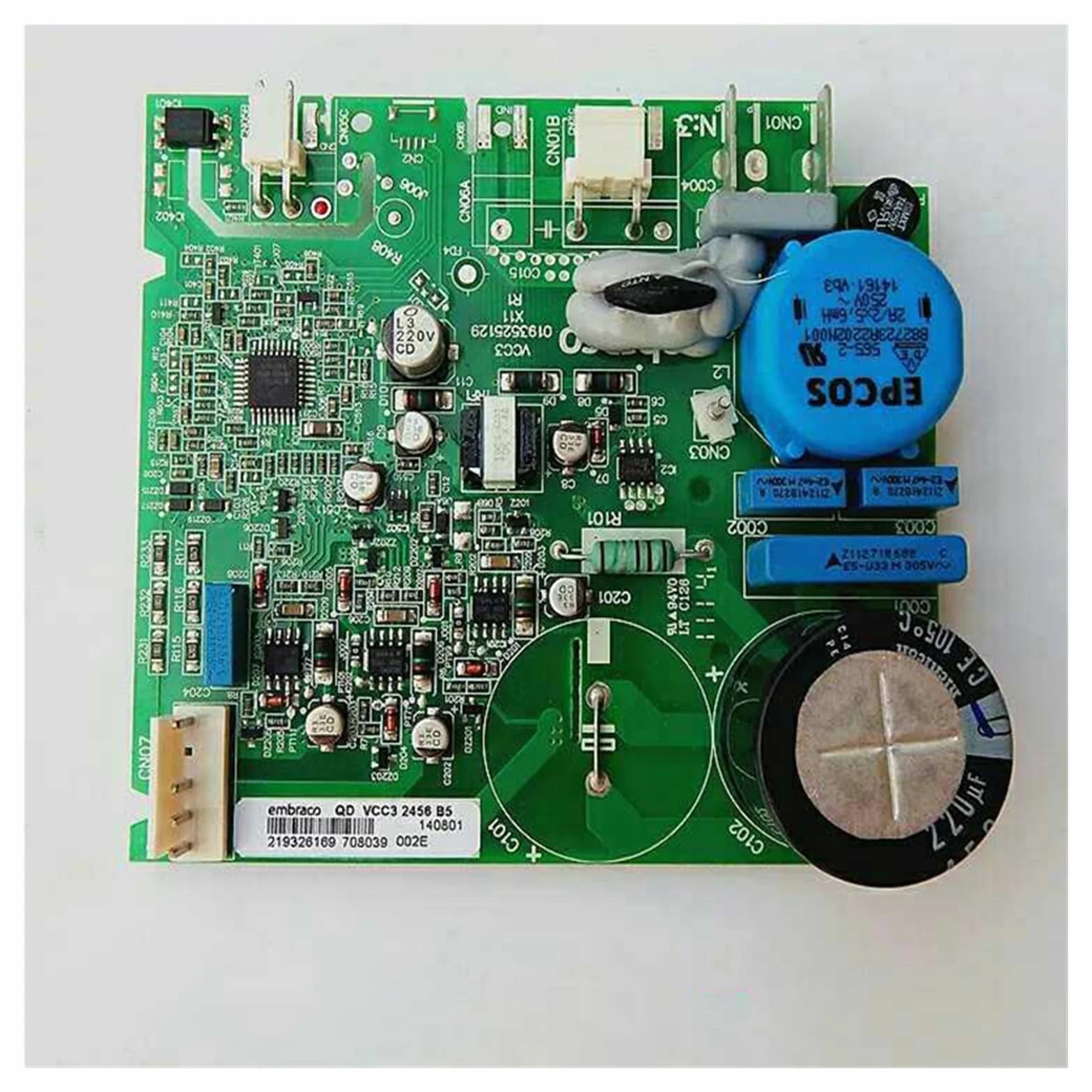 Nuova Scheda Madre del modulo di azionamento del Controllo della Scheda dell'inverter for Frigorifero Haier EECON-QD VCC3 2456 95 0193525078 Parti del congelatore del Frigorifero.