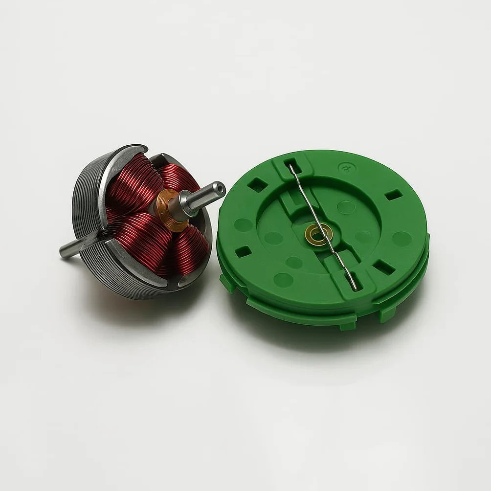 Mini Motore DC 6V-12V 3000RPM Cilindrico con Bobina di Rame
