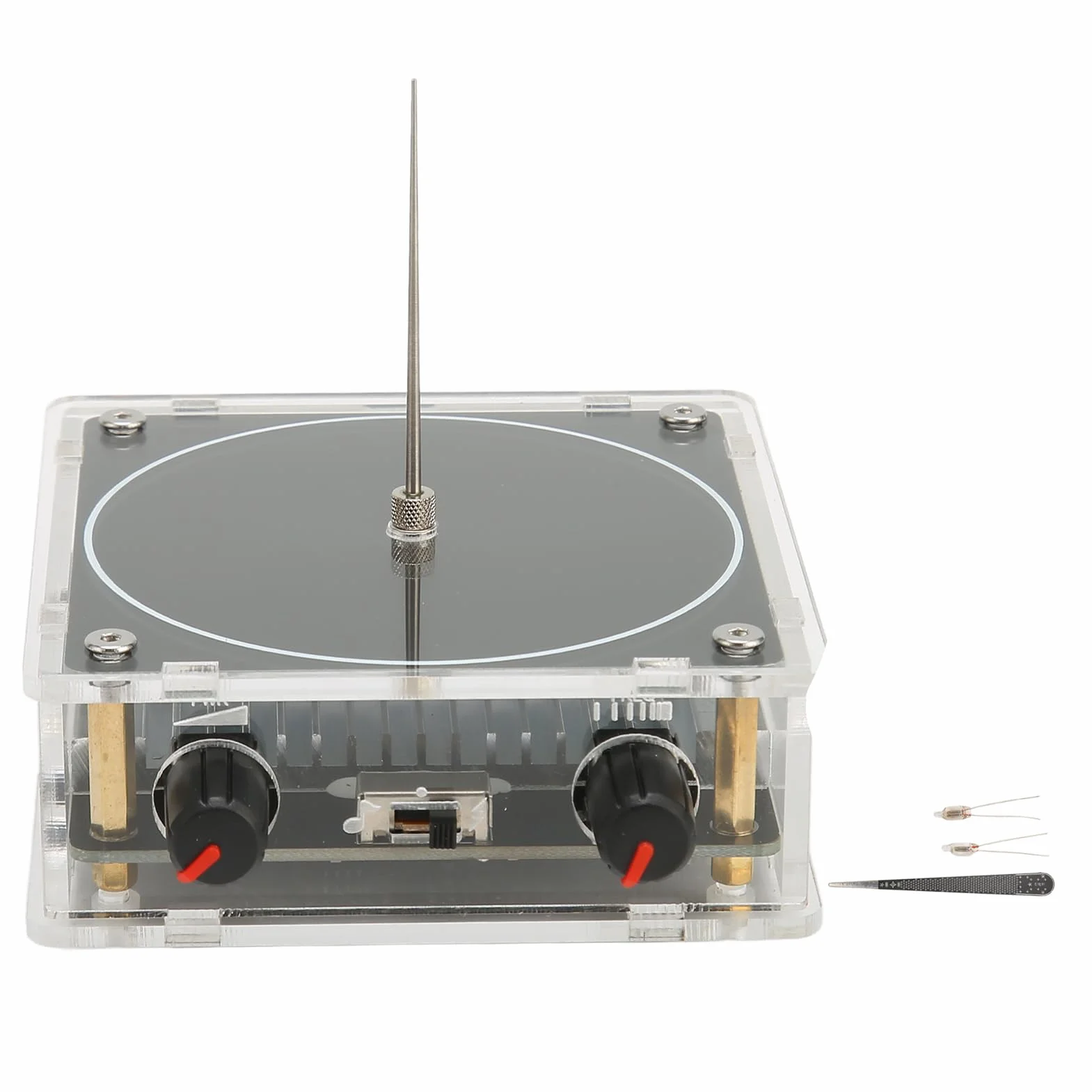Bobina di Musicale, Kit di Bobina Musicale Bluetooth Al Plasma con Arco Scintilla Toccabile, Strumento di Esperimento Scientifico Modello di Trasmissione Wireless