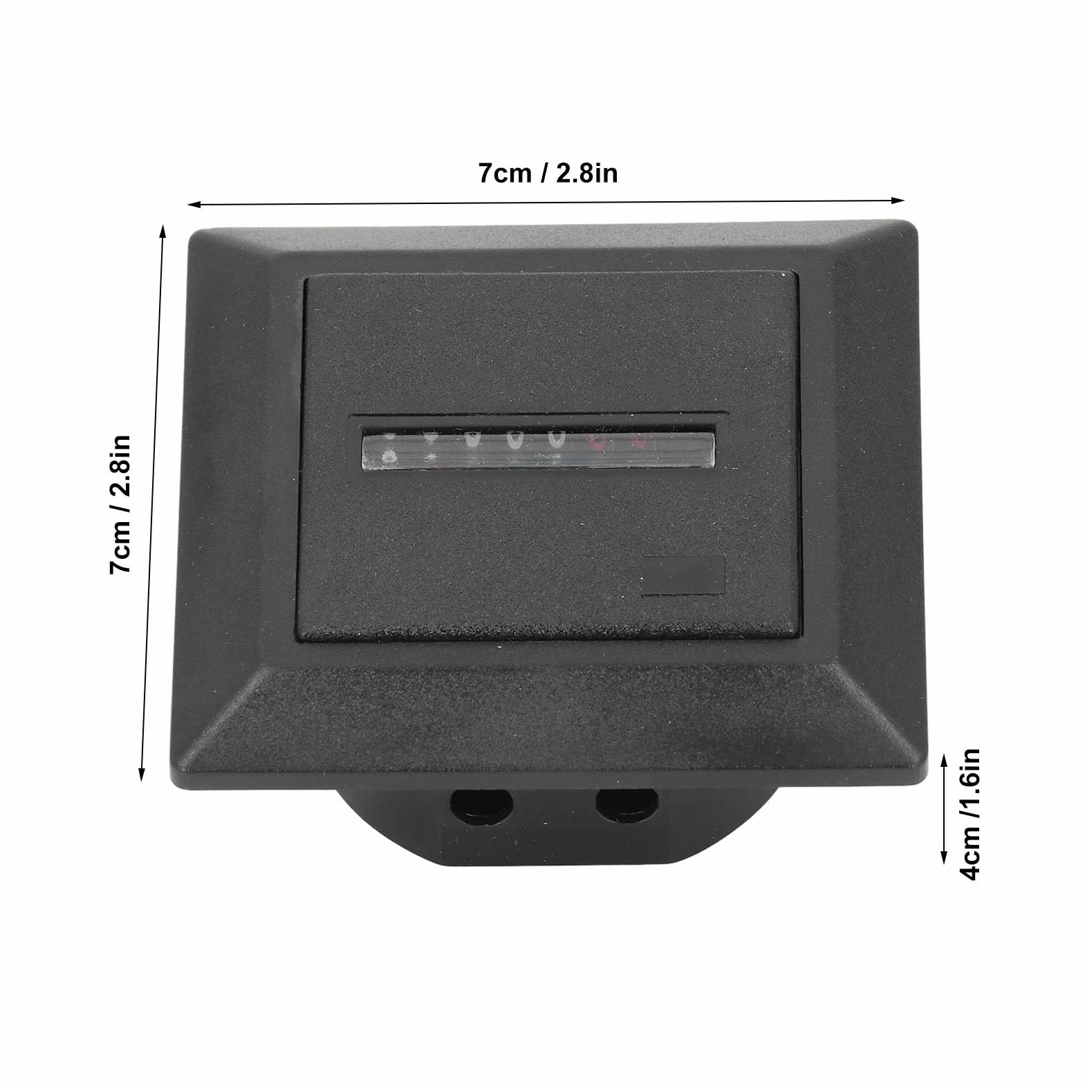 Contaore Industriale AC 220-240V 50Hz 0,3W Meccanico Alta Precisione per Cronometraggio