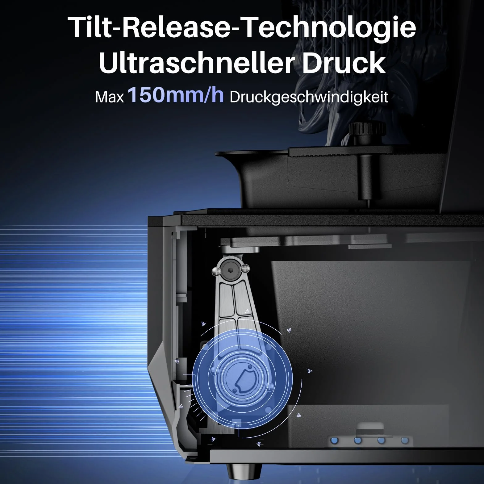 ELEGOO Saturn 4 Ultra 16K Stampante 3D Resina, Riscaldatore Serbatoio Intelligente, Stampa 150 mm/h, Fotocamera AI con Luce, Stampa Cluster WiFi, Grandi Dimensioni di Stampa 211,68 * 118,37 * 220mm³