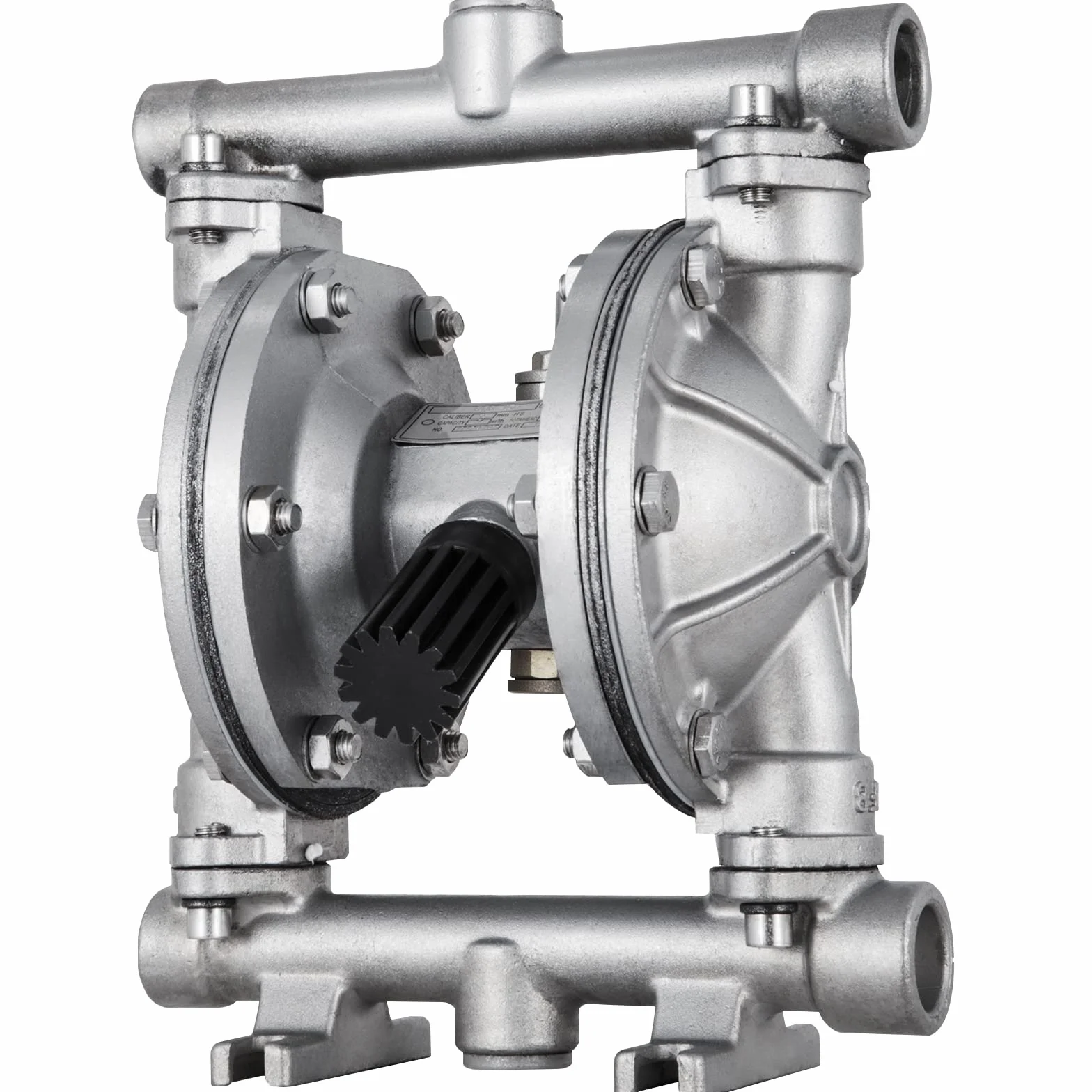 VEVOR Pompa pneumatica a doppia membrana, ingresso e uscita da 1/2", 8,8 GPM e massimo 120 PSI, membrana in PTFE per petrolio, diesel, olio e fluidi a bassa viscosità