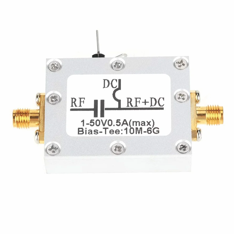 Zetiling Bias T a Banda Larga 10MHz-6GHz Amplificatore a Basso Rumore Modulo Frequenza Coassiale