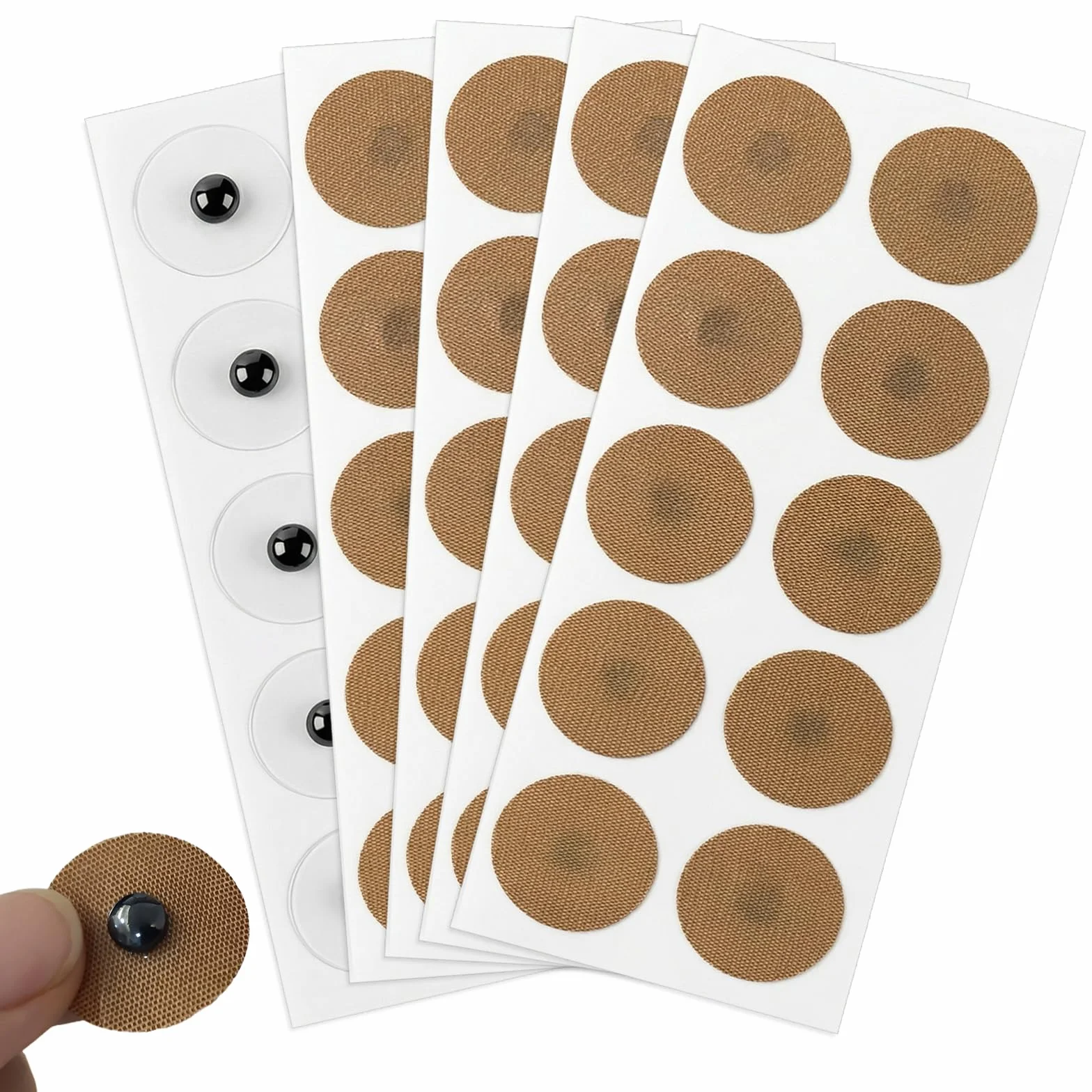 Cerotti Magnetici 5 Fogli 50 Magneti Gesso Magnetico Gauss Sollievo Adulti