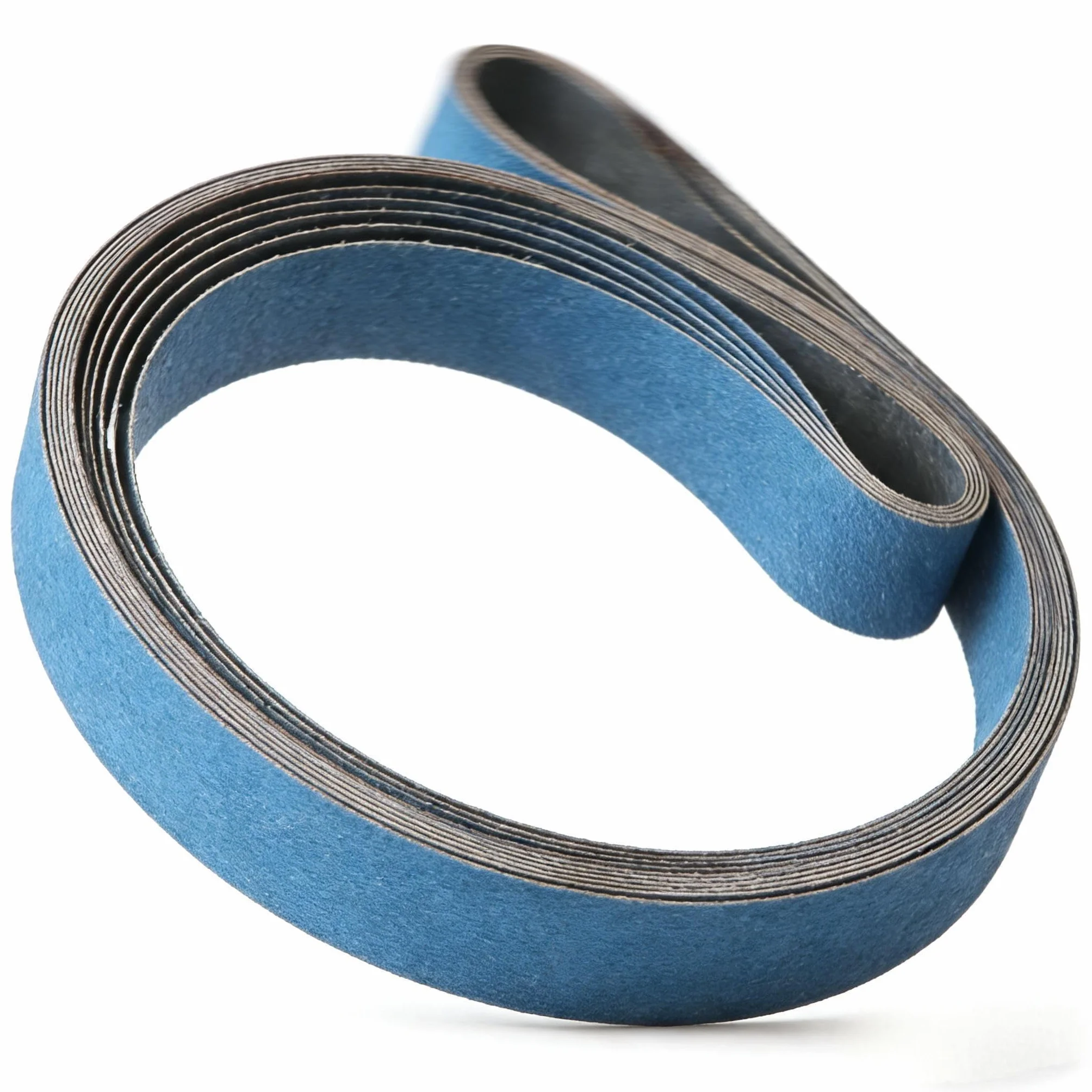 Nastri Abrasivi 50 x 2000 mm, Nastro Abrasivo Grana 80 | Confezione 6 Pezzi, Compatibile con Levigatrice a Nastro, per Levigatura Lucidatura Legno Metallo Lavori di Finitura