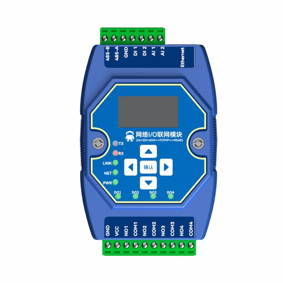 Ethernet I/O Modulo RS485 RJ45 2DI+2AI+4DO ME31-AAAX2240 Supporto Modbus RTU Modbus Gateway, multi IP