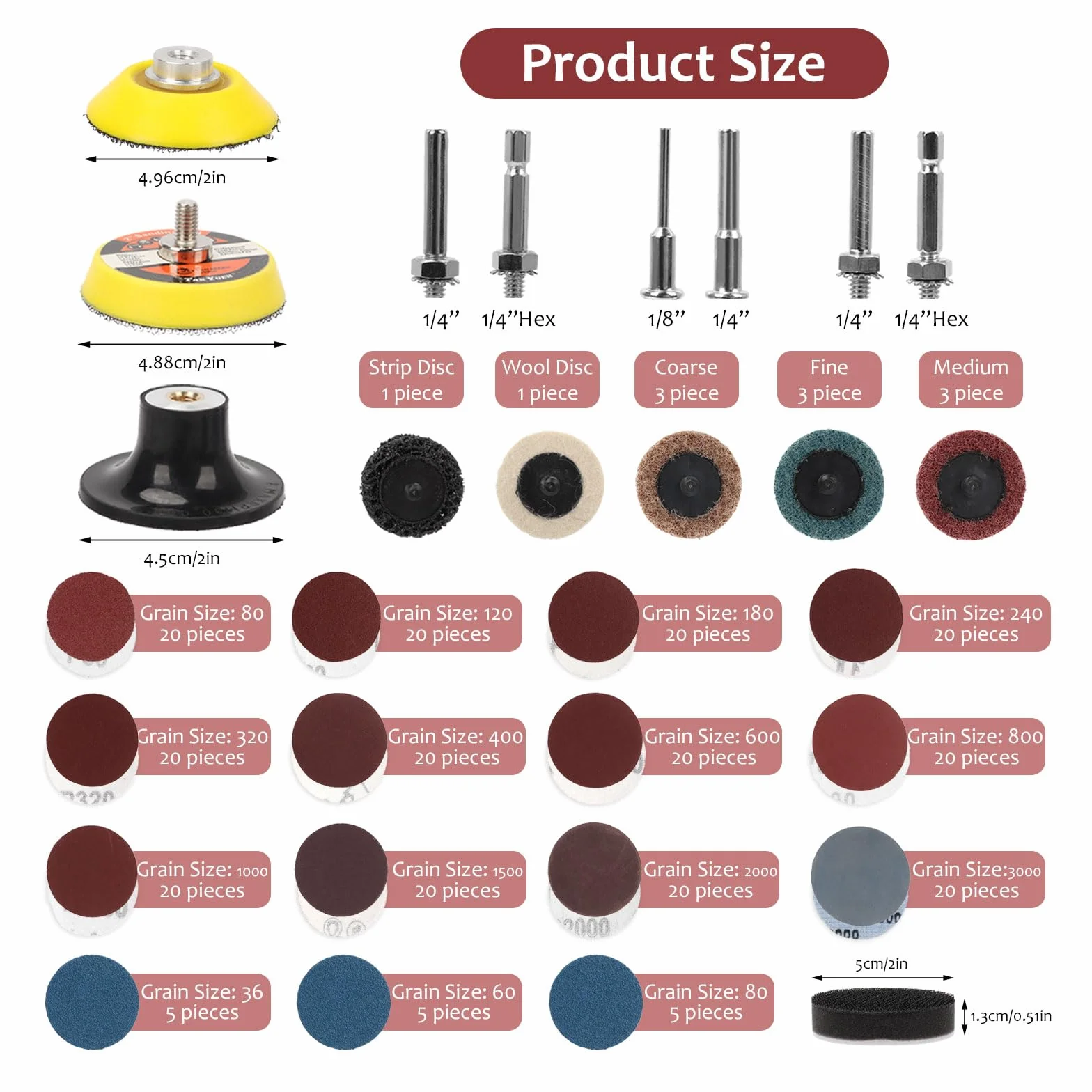 279 pezzi per avvitatore a batteria, pastiglie abrasive, dischi abrasivi in nylon, set di lucidatura auto, per rimuovere sbavature, ruggine e vernice
