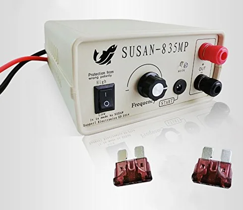 Beacon Pet Invertitore ultrasonico di alto potere, SUSAN-835MP Electro Fisher Fishing Machine Fish Stunner 12V