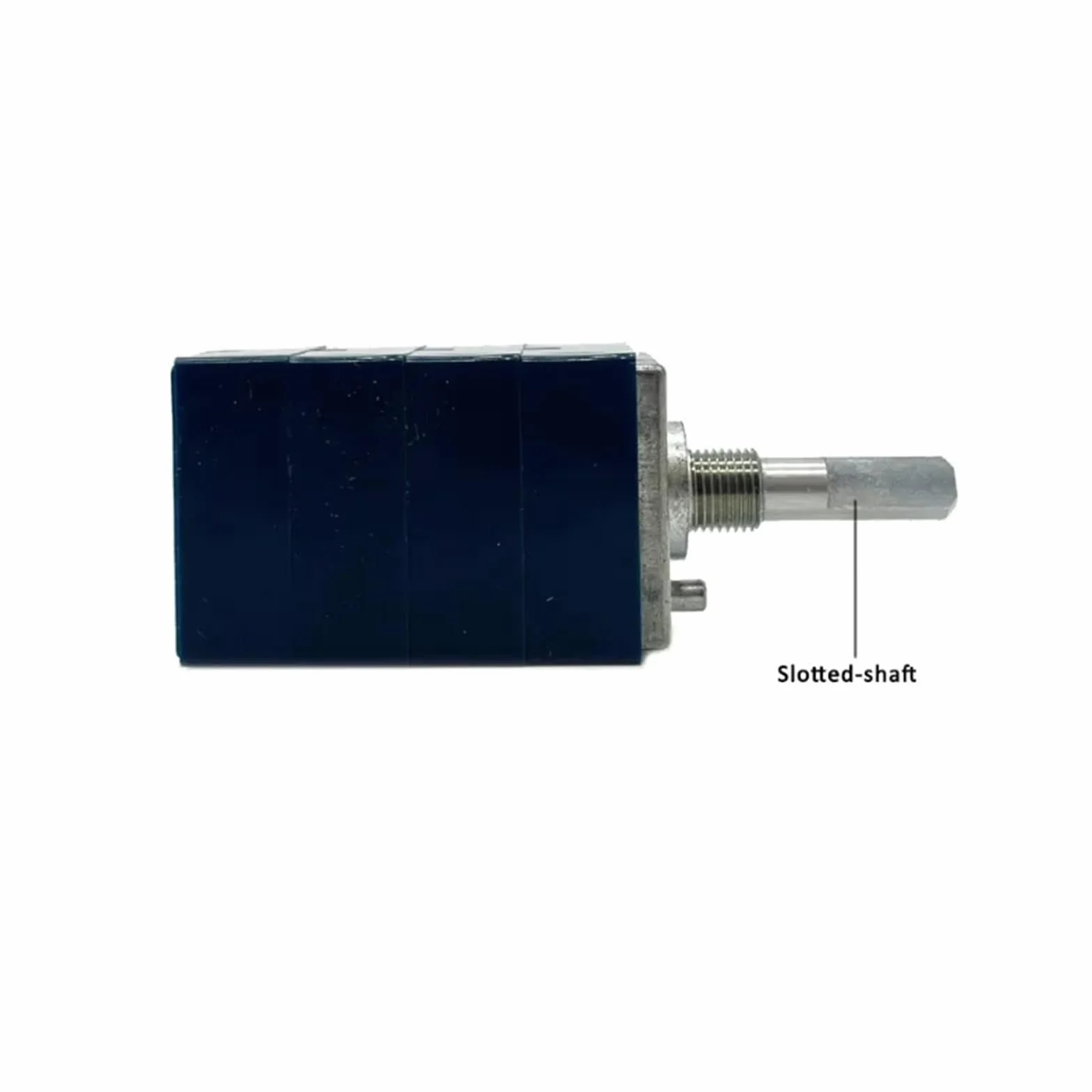 Potenziometro del volume audio a quattro canali bilanciato quadruplo con albero a mezza maniglia X4, tipo RK27, 10KA, 20KA, 50KA, 100KA, 1 pezzo(50K Ohm)