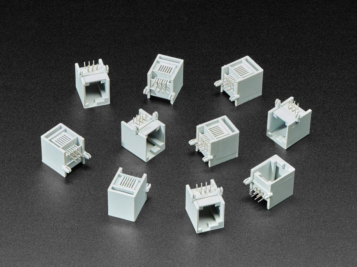 Connettore jack RJ12, compatibile con EV3/NXT LEGO – Confezione da 10, connettori RJ12 – compatibile con EV3/NXT LEGO – Confezione da 10 pezzi