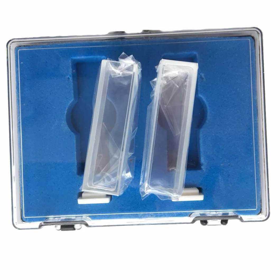 Cuvette al quarzo 10 mm 3,5 ml per spettrometro angolo destro 2 pezzi