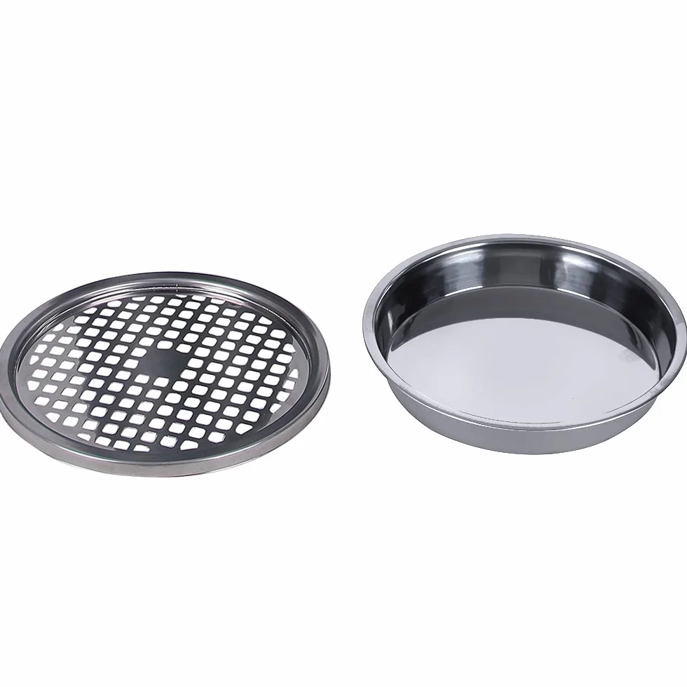 Songmics Pattumiera Portacenere con Secchio Interno Rimovibile, Cestino per Spazzatura in Acciaio, per Ufficio Hotel Giardino ed Esterni, 24.5 x 60.5 cm (Diam. x A), Nero, LTB17C