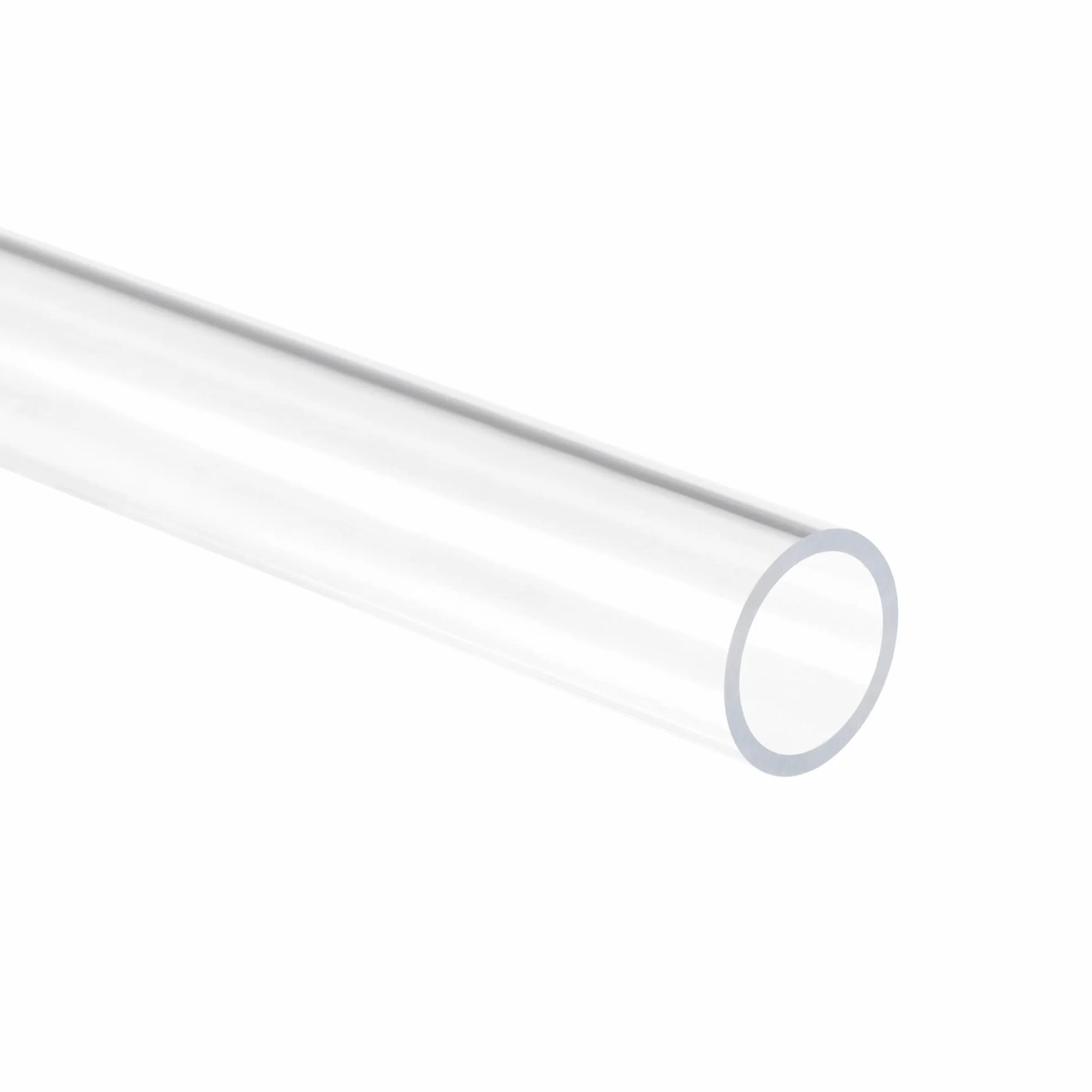 PATIKIL 14mm ID x 18mm OD x 305mm Trasparente Rigido Acrilico Tubo, Rigido Rotondo Tubo per Acqua Tubo