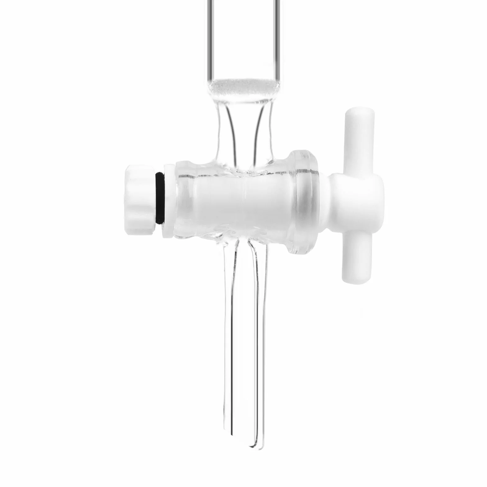 stonylab Colonna di Cromatografia in Vetro Borosilicato con Piastra di Sabbia G2, Diametro Interno 13 mm, Lunghezza Efficace 203 mm, Giunto 24/40