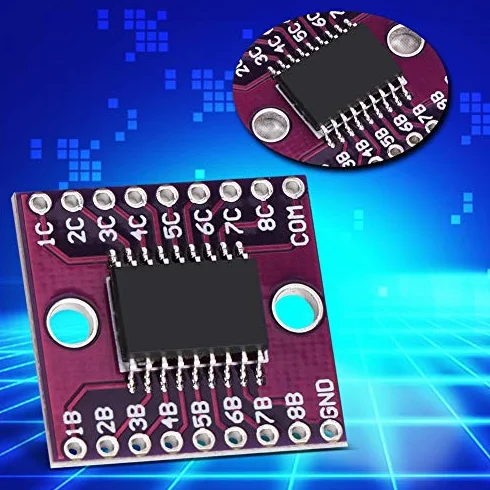 Modulo Darlington ULN2803A 2PCS Tubo Darlington 500mA Driver per Relè Martello Lampade Linee Amplificatore Corrente Alta Potenza Interfaccia Controllo per