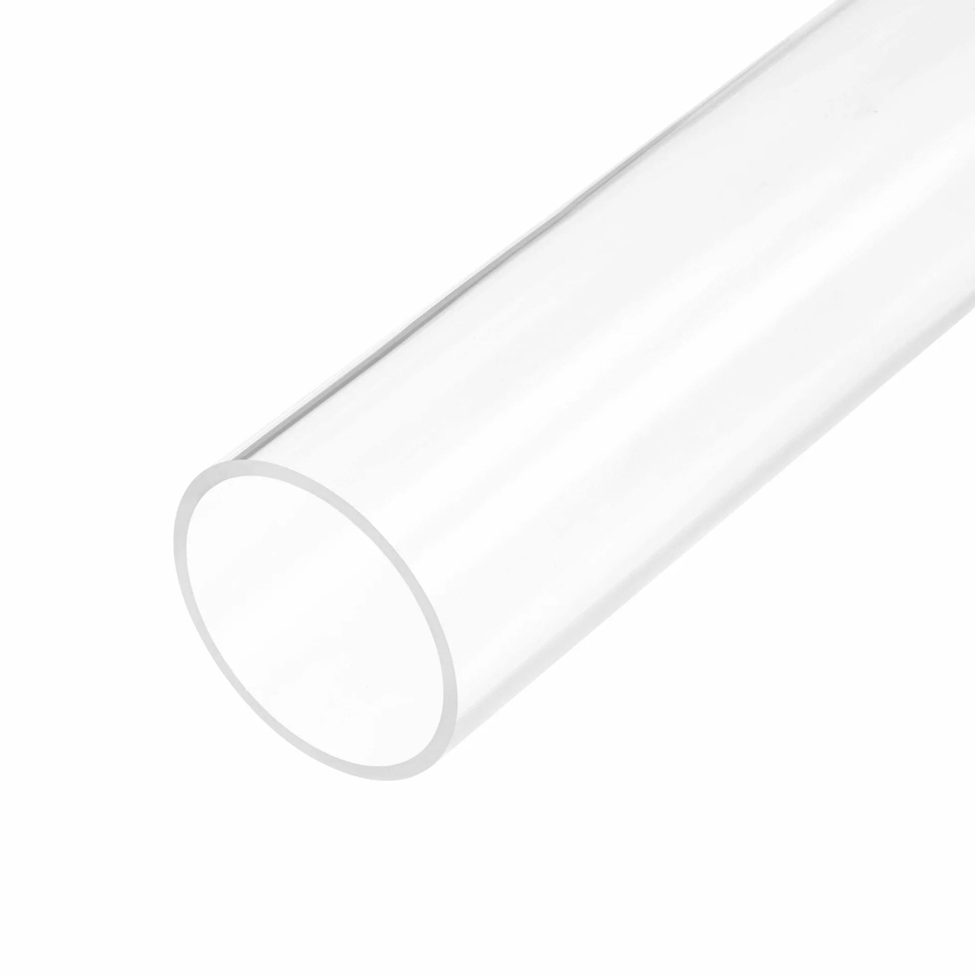 sourcing map - Tubo rigido in acrilico trasparente, diametro interno 96 mm, diametro esterno 100 mm x diametro esterno 305 mm, tubo rotondo