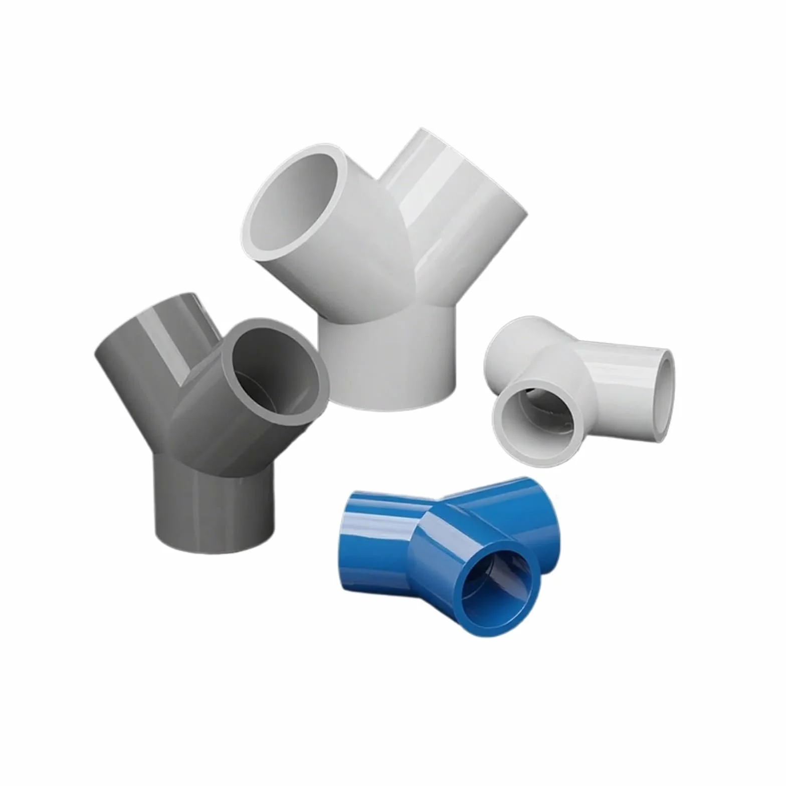 Connettore a T uguale for Tubo in PVC da 20 mm-63 mm | Adattatore for raccordi idraulici for sistemi di irrigazione idraulica
