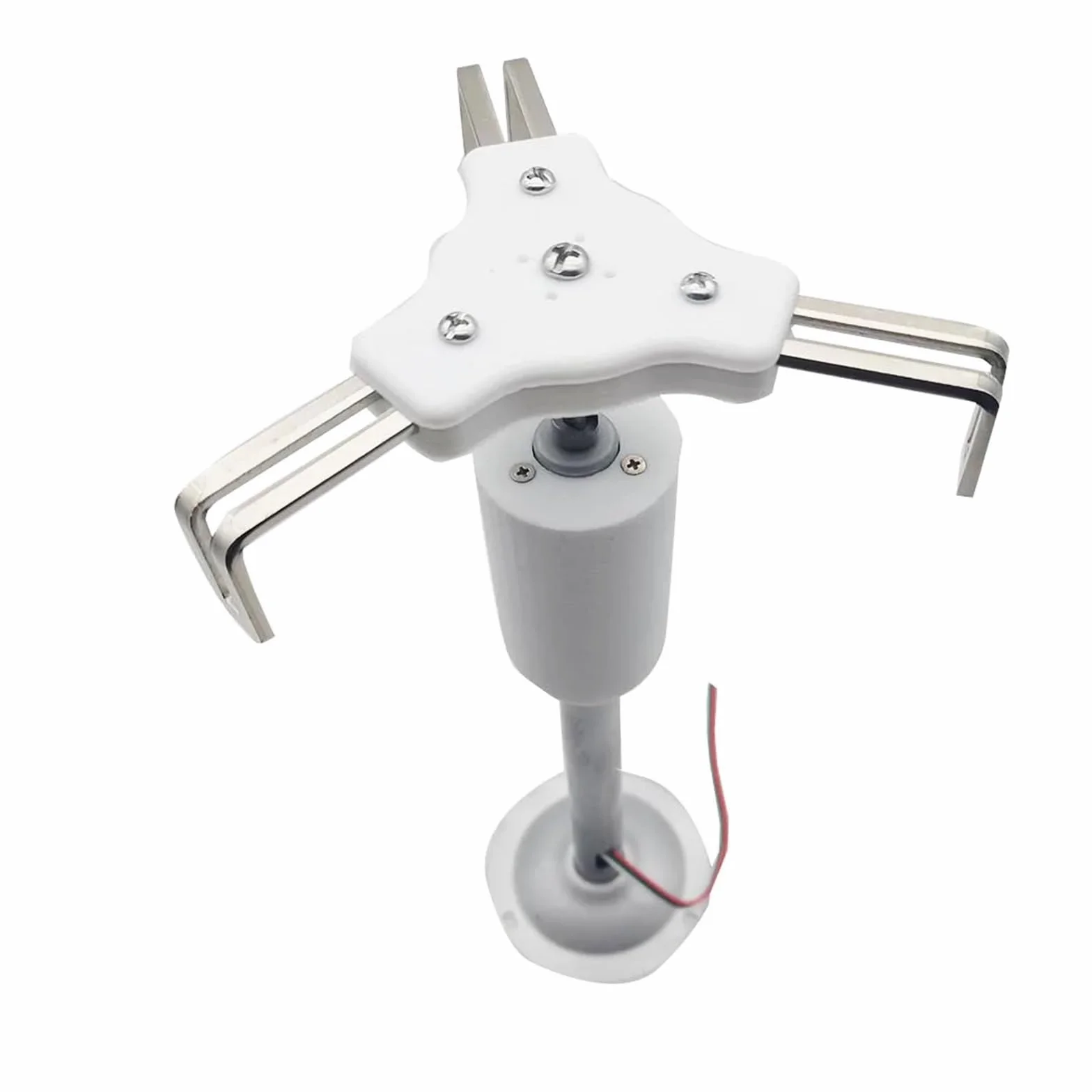 Mini generatore eolico Modello di generatore eolico verticale a tre pale senza rumore Generatore senza spazzole a magneti permanenti trifase Strumenti portatili for mulini a vento a bassa velocità per