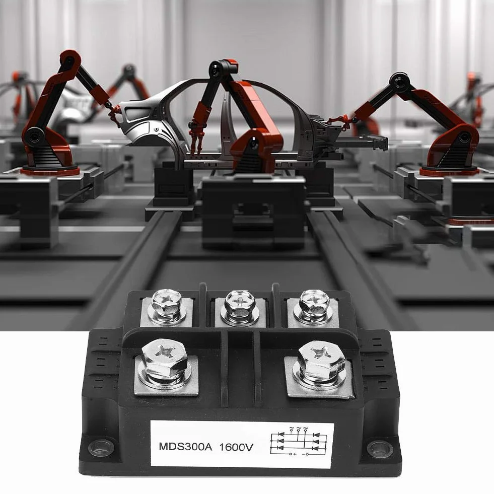 Raddrizzatore a Ponte Trifase 300A 1600V Modulo Alta Tensione Corrente Elevata Componente Elettronico Industriale
