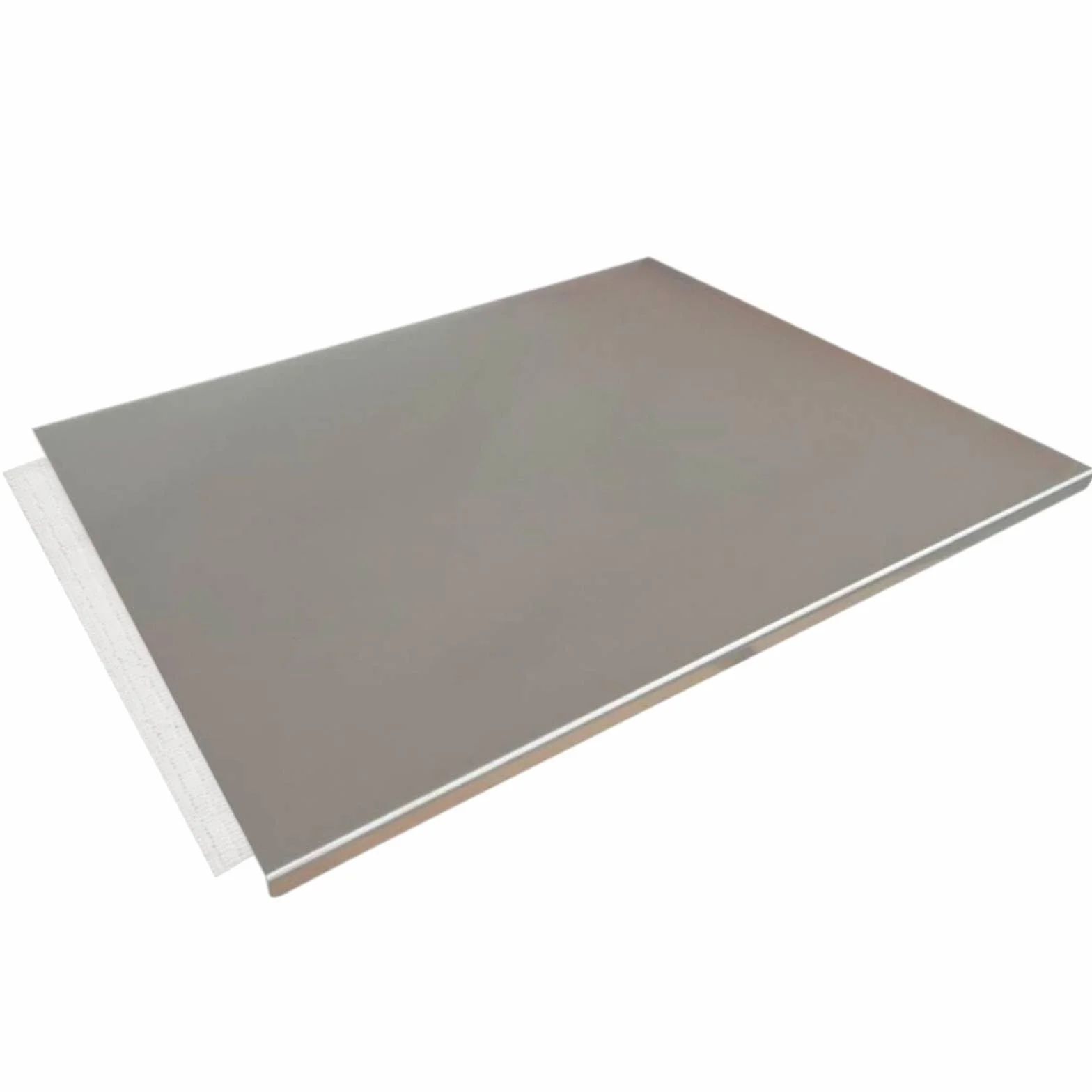 GIEMME Spianatoia in Acciaio per Impastare - Piano di Lavoro per Cucina con Tappetino Antiscivolo (50x56 cm)