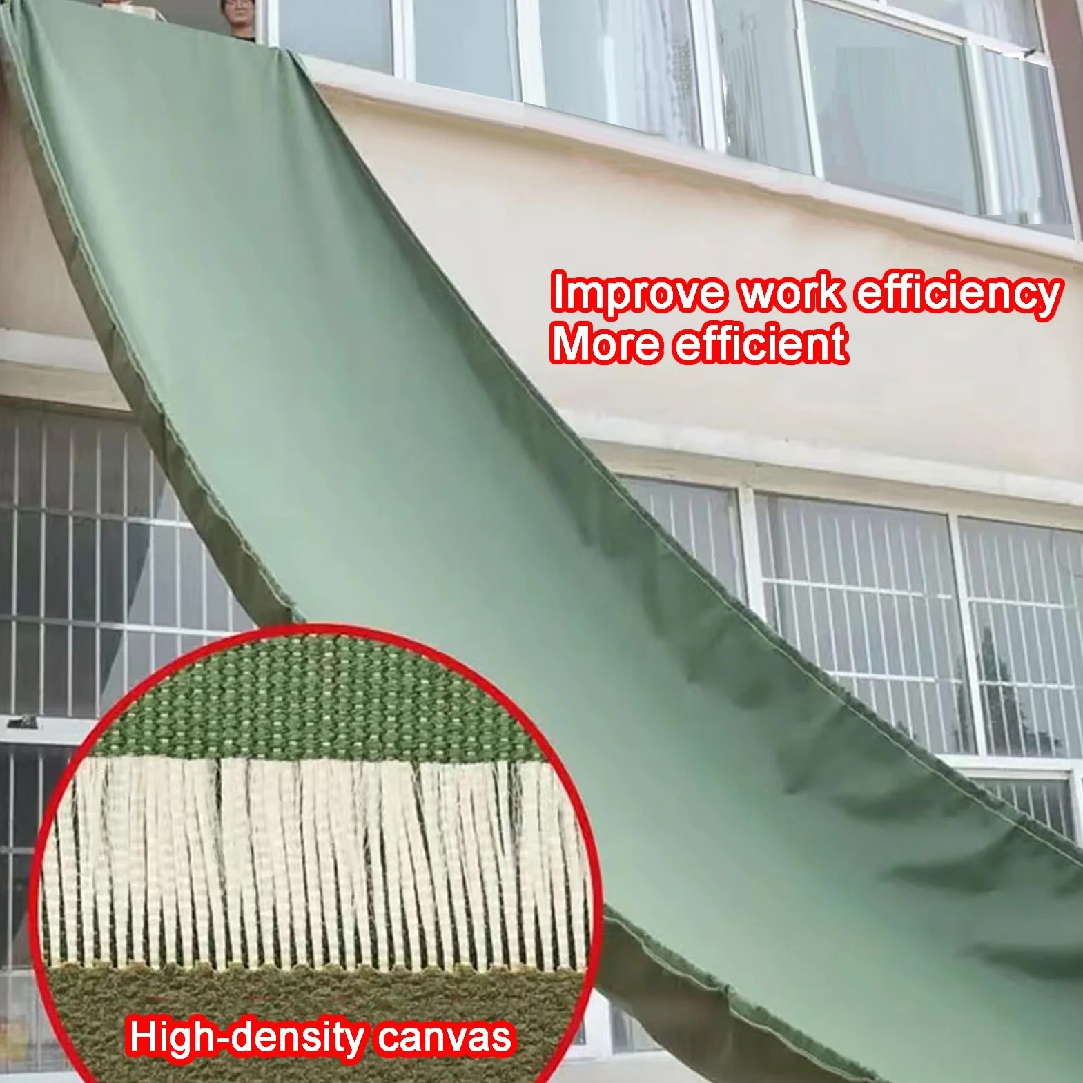 Scivolo resistente di caricamento della tela, trasportatore durevole dello scorrevole del magazzino per la movimentazione efficiente del carico e lo spostamento di alto livello