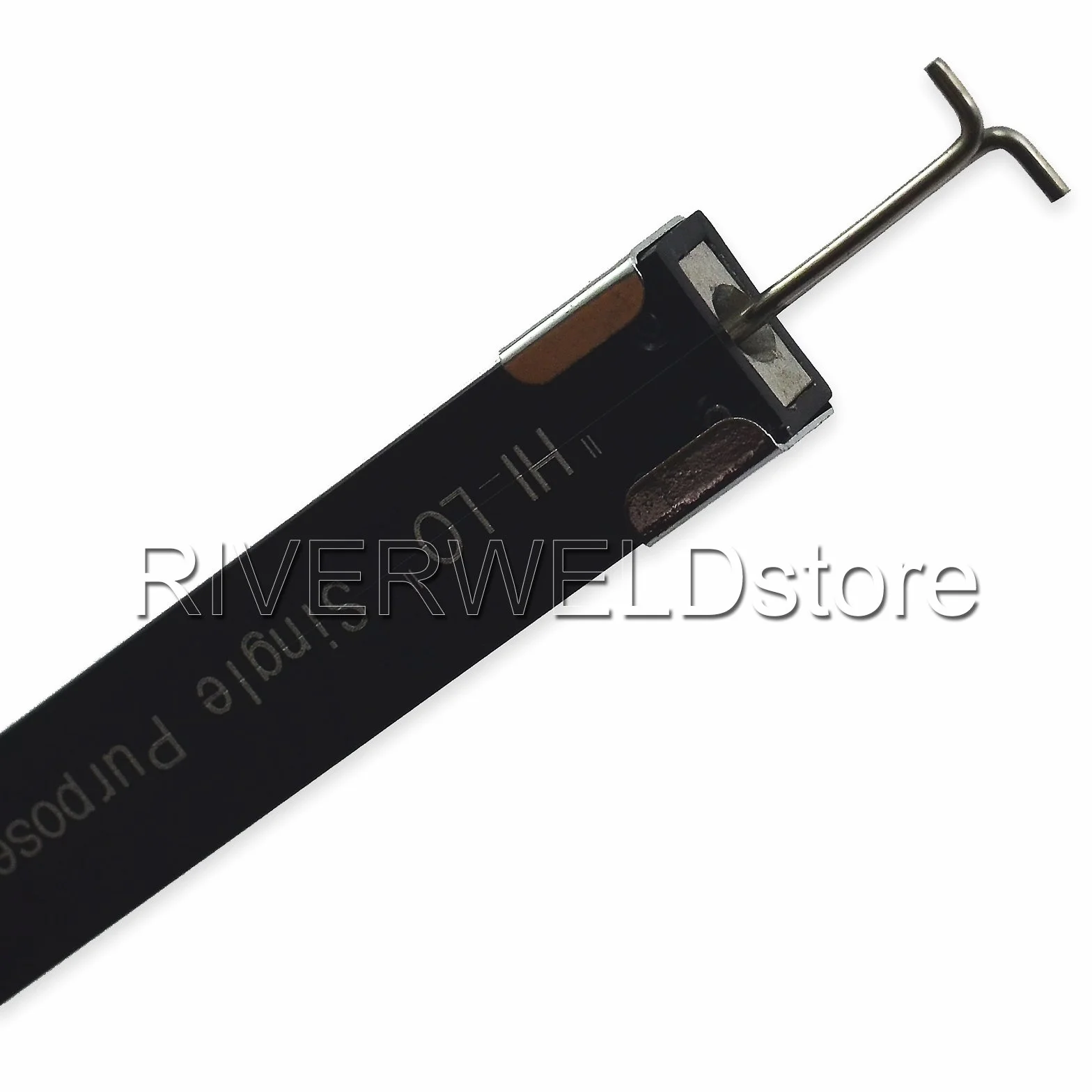 RIVERWELD Calibro per saldatura Hi-lo Controlli interni del gap di radice a scopo singolo Disallineamento interno Altezza Spessore Segni in pollici