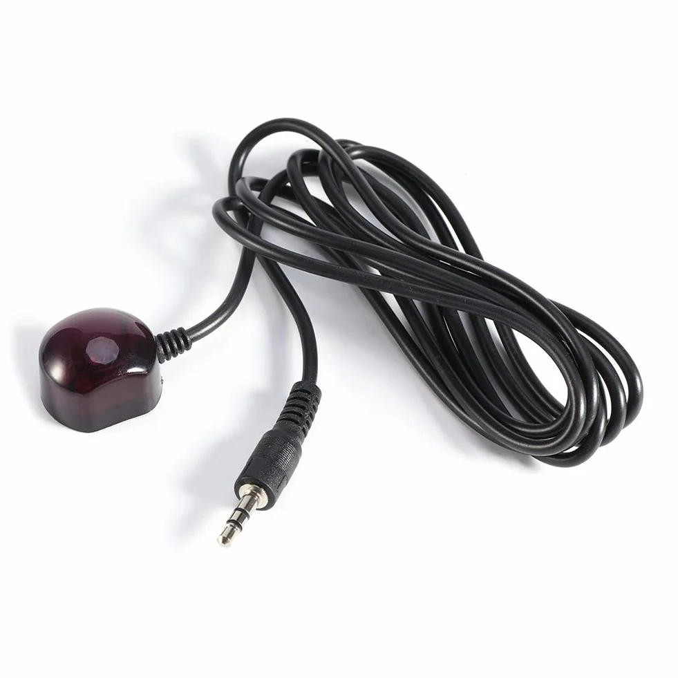 Estensore Ricevitore IR, Ripetitore IR Universale con Spina da 3,5 Mm, Emettitore Blaster Remoto a Infrarossi per Apparecchiature AV da 38 a 56 KHz, Scatole STB
