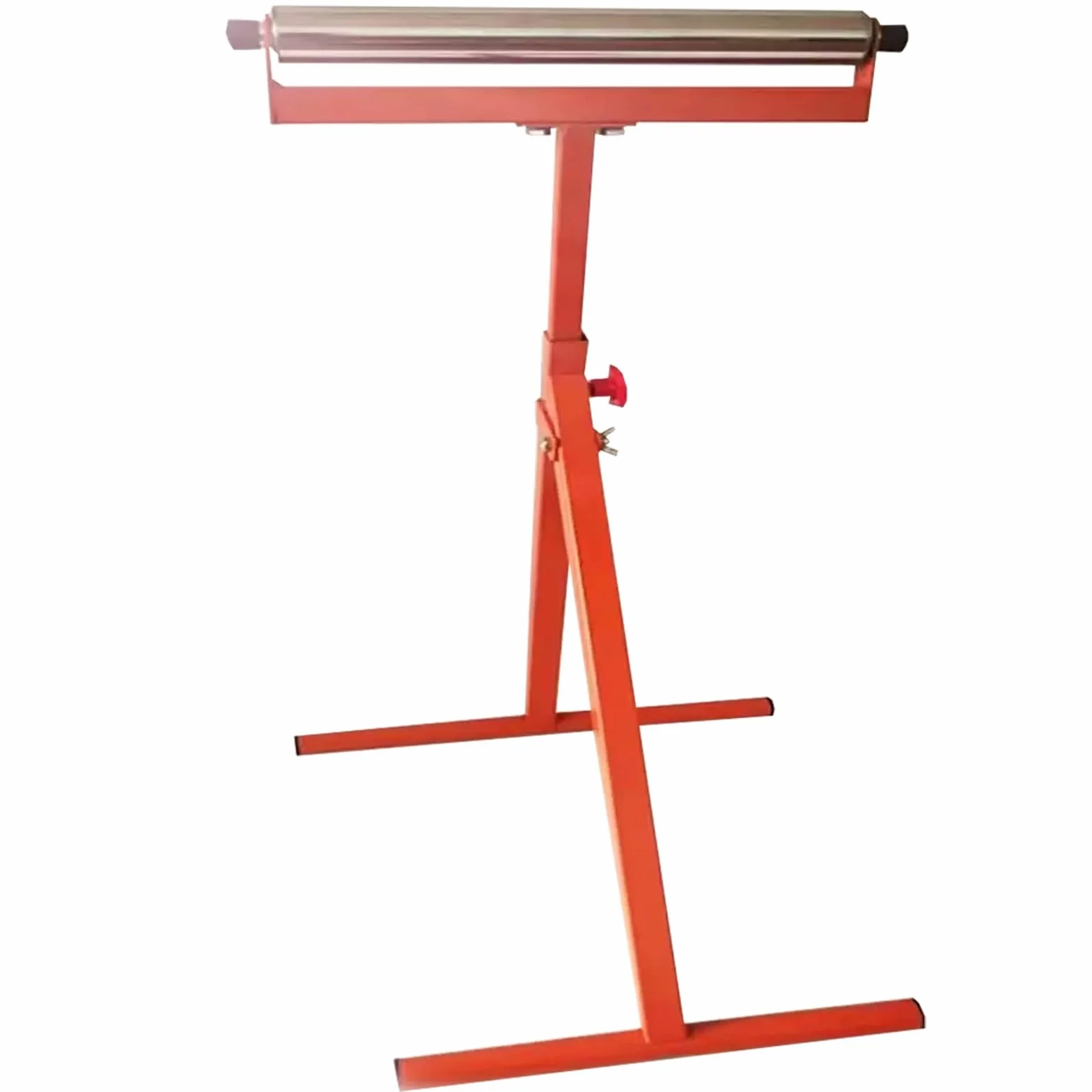 nastro rullo trasportatore Set di staffe per rulli in metallo con rullo trasportatore da 30 cm, supporti per tubi regolabili in altezza per saldatura, taglio, rettifica, supporto di alimentazione del