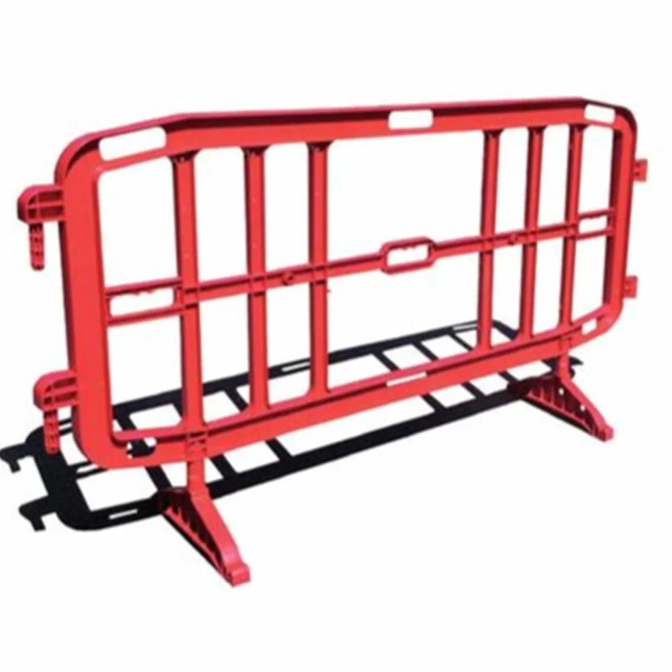 Transenna in plastica (PP) stradale, Mis. 200 x 102 cm, colore rosso