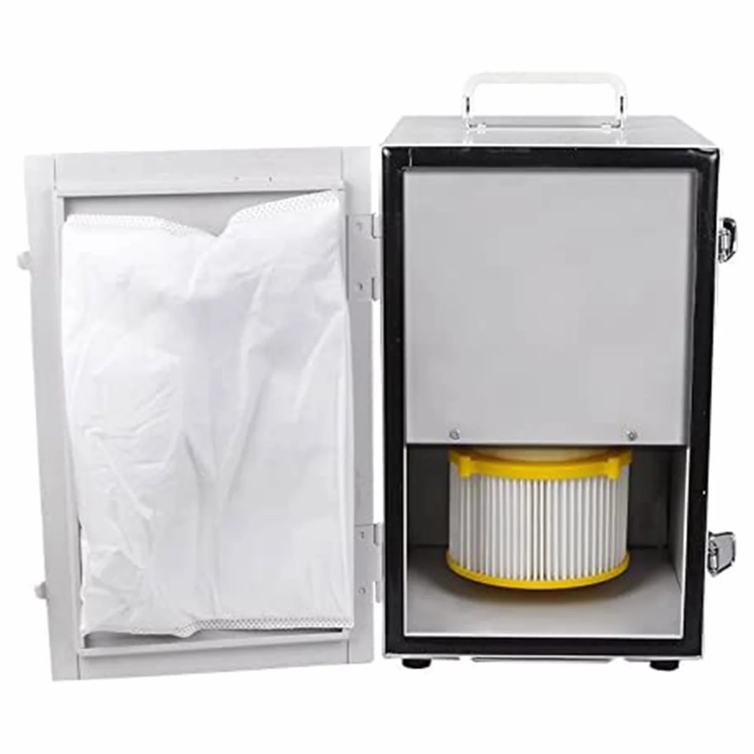 Aspirapolvere laboratorio odontotecnico 370 W collettore polveri portatile