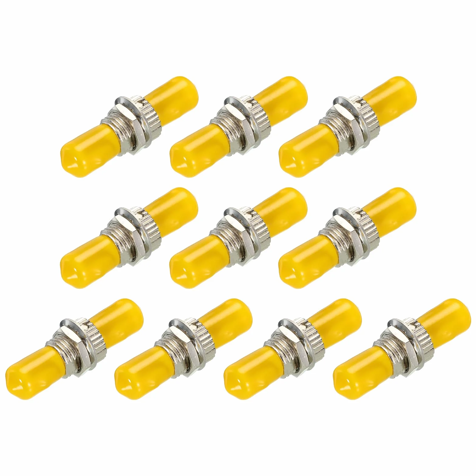 QUARKZMAN fibre Ottica Accoppiatore ST a ST UPC Singola Modulità Semplice Adattatore ST-ST UPC per Network Internet Connettore 10pz