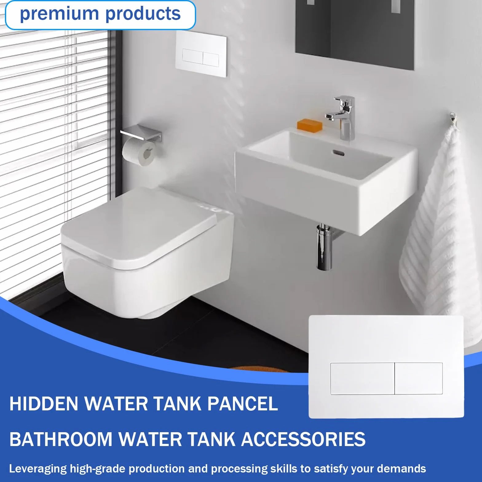 Geberit Sigma Placca Di Comando WC Doppio Scarico Bianco Compatibile Con 01 20 30 50 UP320 300