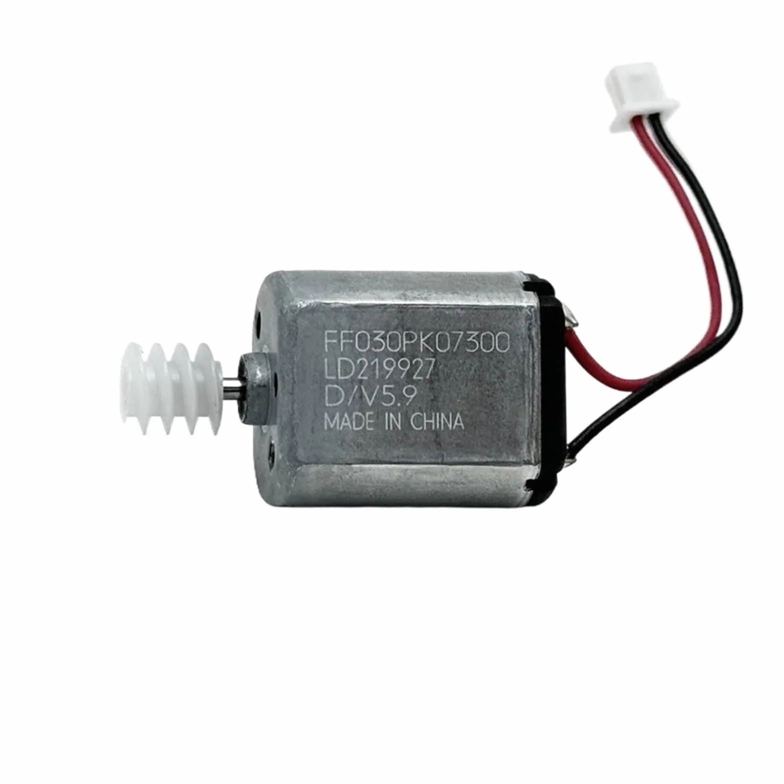 Motore elettrico silenzioso DC 3-9V Mini 12mm*15mm Ingranaggio a vite senza fine in plastica Dispositivo di blocco AV for auto