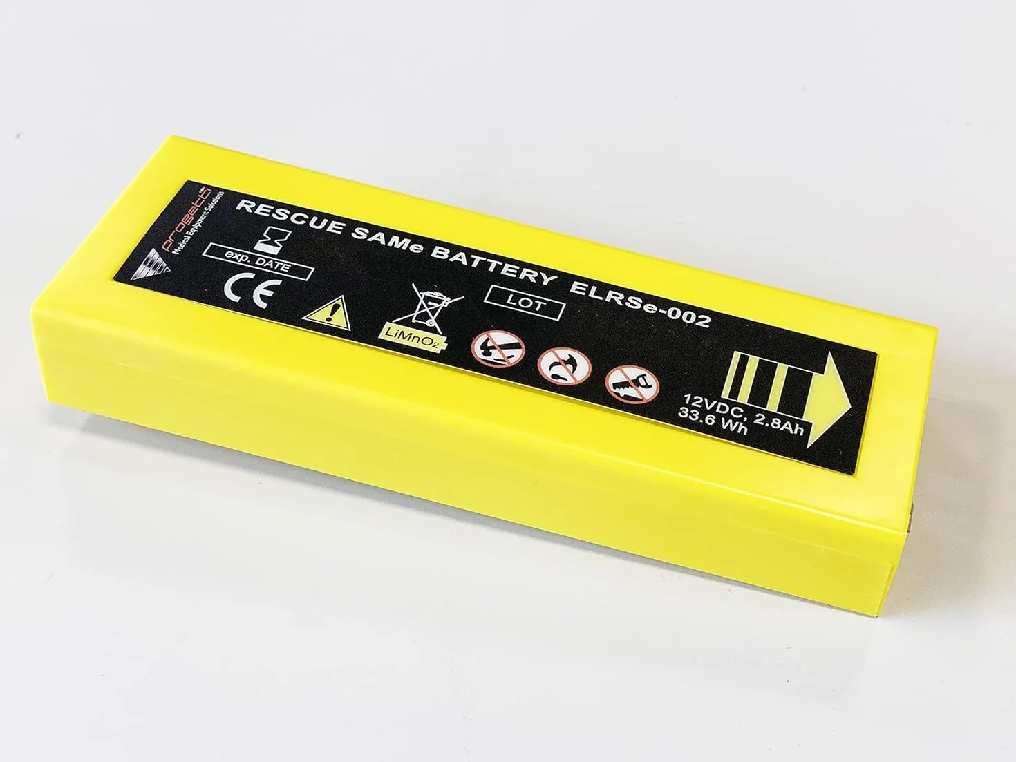 Kit sostituzione elettrodi adulto preconnessi e batteria per defibrillatore Rescue SAMe