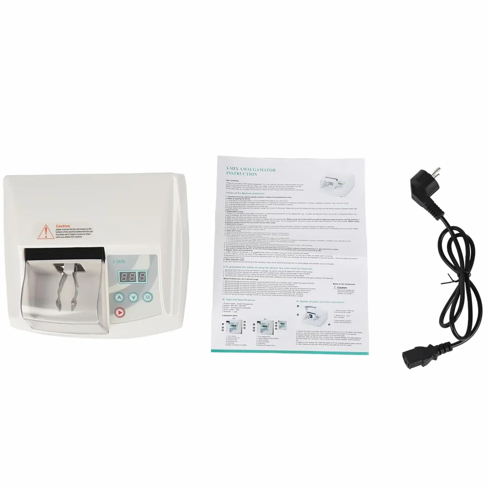 Mixer Dental Amalgamator – Amalgam miscelatore per una miscelazione precisa | Materiale ABS, display LED agitatore 220 V, 35 W