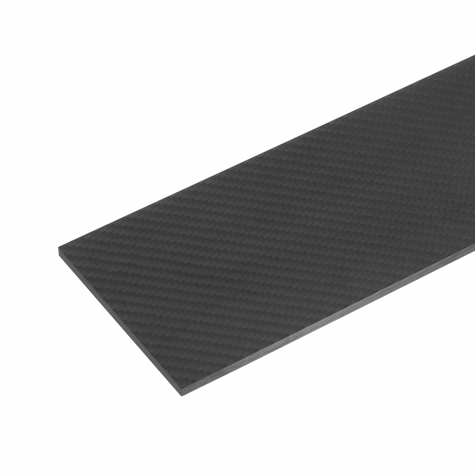 QUARKZMAN 1Pz Lamina in Fibre di Carbonio 250x100x5mm Superficie Brillante Piastra in Fibre di Carbonio Forgiato Pellicola Adesiva Tessuto Piatto per Aquiloni RC Aereo