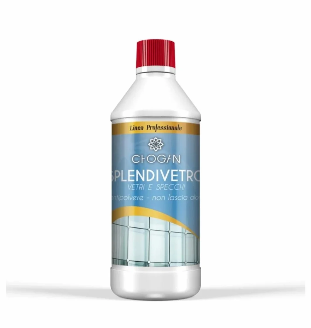 CHOGAN SPLENDIVETRO Detergente ad Azione Brillante per vetri e specchi (750 ML)