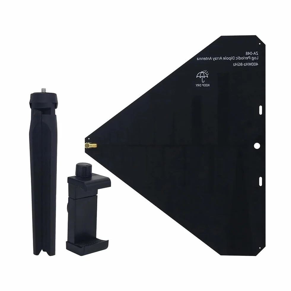 ZA-048 Log Antenna Periodica 400MHz-8GHz Dipolo Per Ricevitori Analizzatore di Spettro Per Strumento di Misura di Prova Accessorio