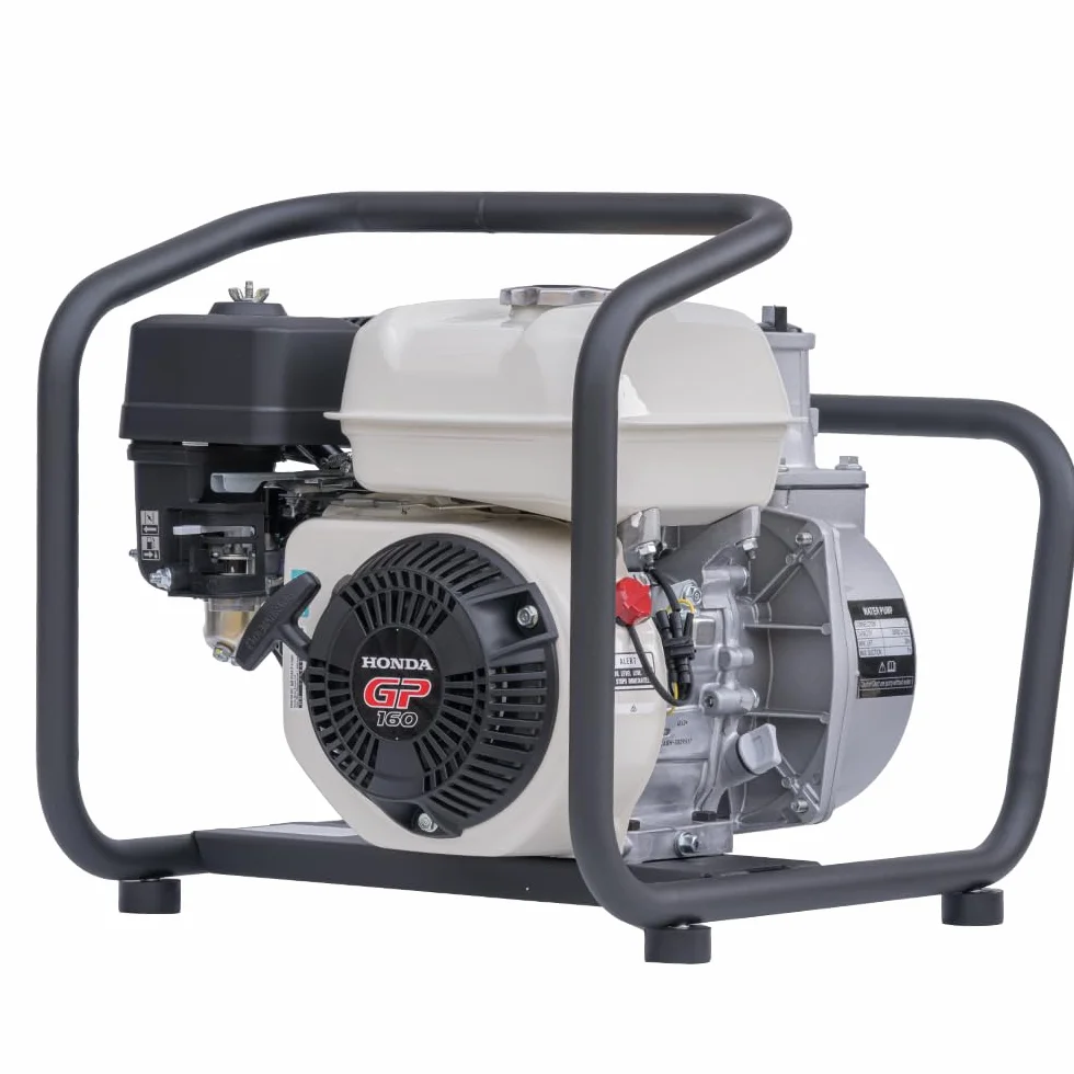 Pompa Acqua Sporca a Benzina 45.000 l/h 30 m, Motore Honda GP160 5.5 HP, Autoadescante 7 m, Passaggio Solidi 23 mm, Pompa Professionale per Fango e Cantieri, WASPPER WP30D-H