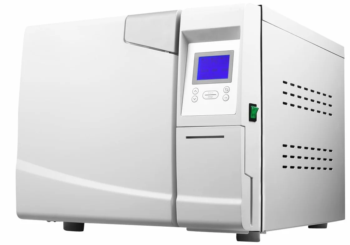 18 litri New Dental Vacuum Steam Sterilizzatore Autoclave con Printer USB Classe B CE, 11 Standard Program