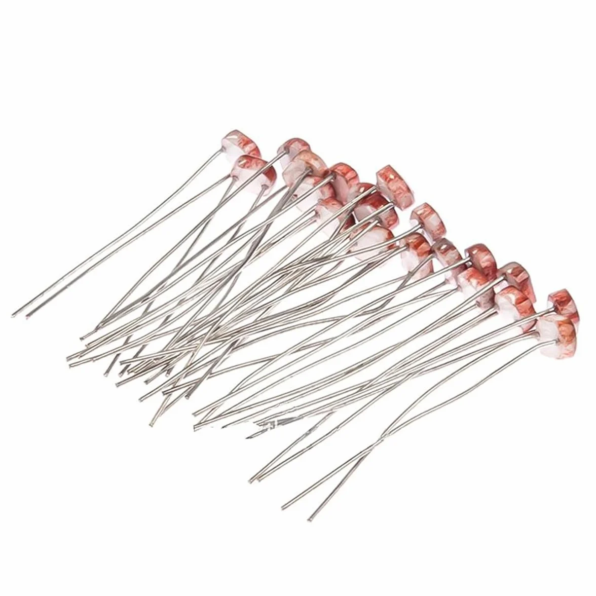 100 Pezzi 5528 Resistore dipendente dalla Luce 5 mm Fotoresistore sensibile alla Luce Compatibile con Raspberry
