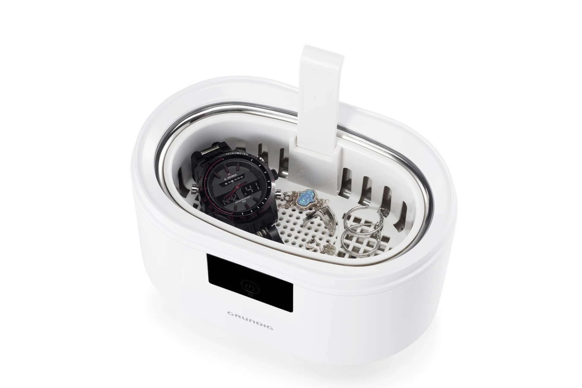 Grundig Pulitore ad ultrasuoni UC 5620, 220-240V/50-60Hz/50W, bianco