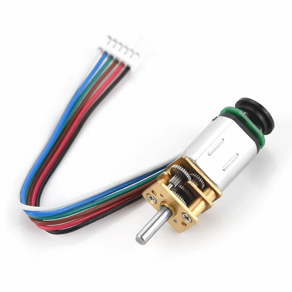 Motoriduttore GBMQ-GM12BY20 Micro con Encoder Magnetico Hall DC6V 2W 60 RPM