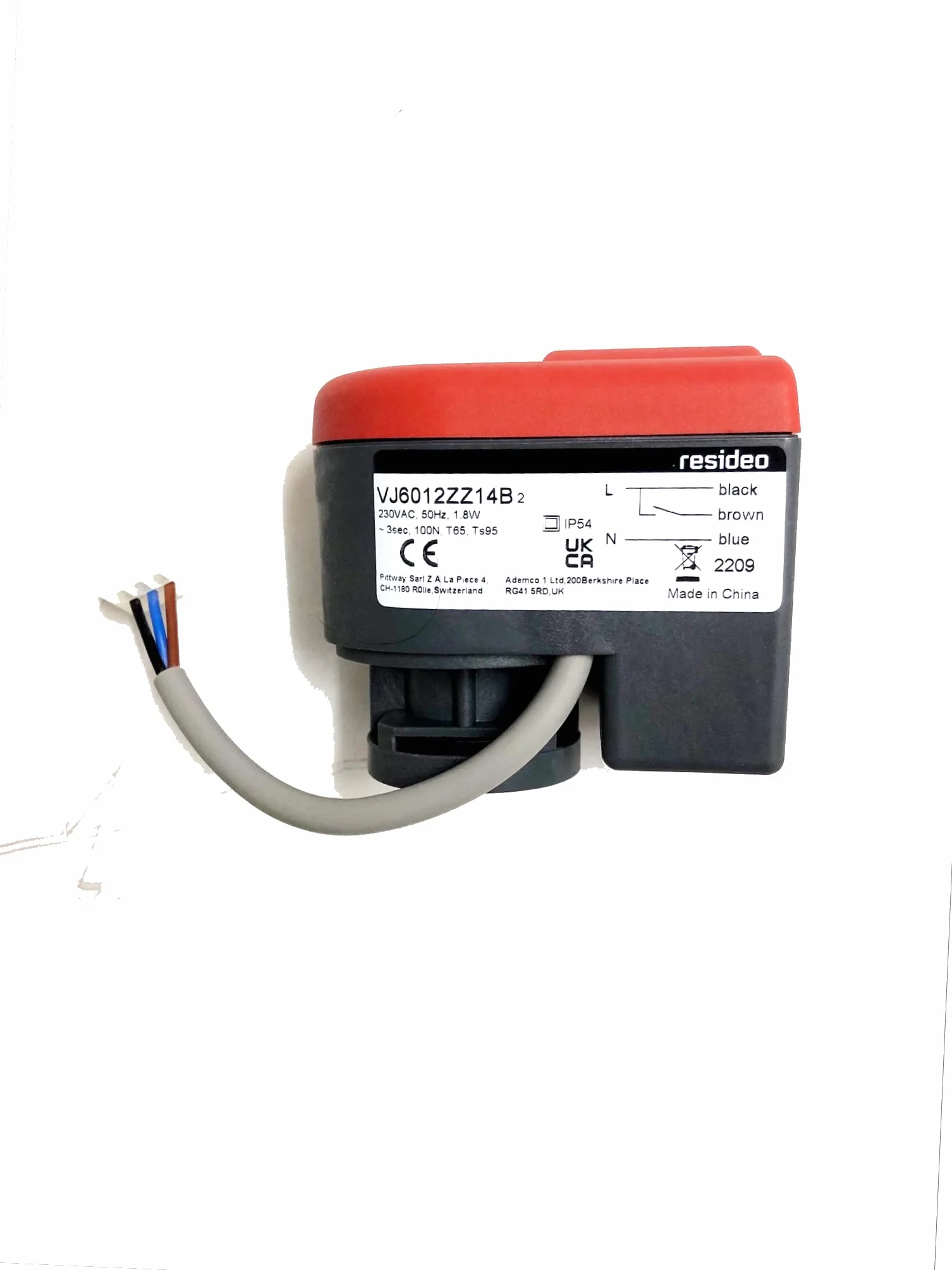 Attuatore HW VJ6012ZZ14B per Gruppo Imar 152WRM5A